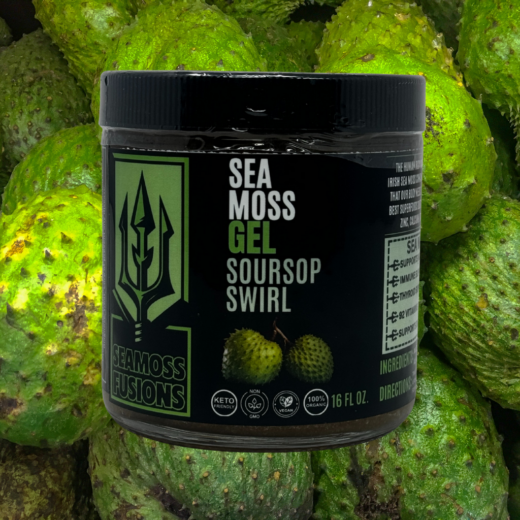 SOURSOP SWIRL SEA MOSS GEL — Sea Moss Fusions