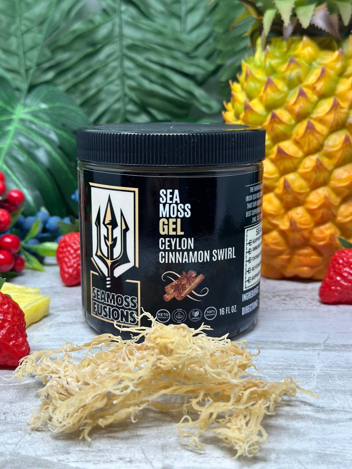 CEYLON CINNAMON DELIGHT SEAMOSS GEL — Sea Moss Fusions
